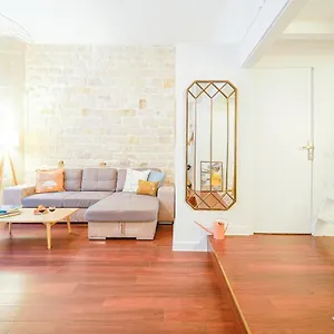 Happy - Bastille Garden Loft Appartement Parijs